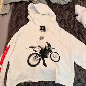 justin bieber distressed hoodie